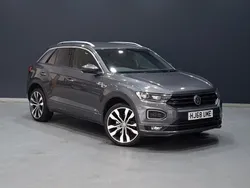 Grey Used 2018 VW T-Roc R-line SUV | £18,298 (Fair price)