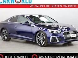 Blue Used 2022 Audi A5 S-Line Coupe | £23,640 (A bit pricey)