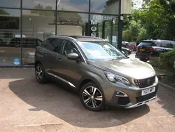 Grey Used 2017 Peugeot 3008 Allure SUV | £9,990 (Fair price)