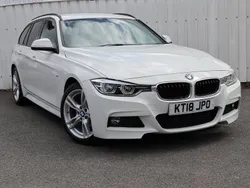 White Used 2018 BMW 320 M Sport Estate | £15,695 (Good price)