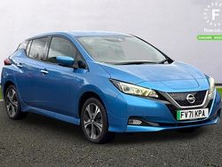 Blue Used 2021 Nissan Leaf Pack Hatchback | £11,499 (Fair price)