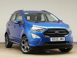 Blue Used 2022 Ford Ecosport ST-Line SUV | £14,498 (Fair price)