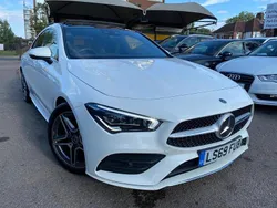 White Used 2019 Mercedes CLA180 AMG Line Premium Plus Sedan | £20,499 (Fair price)