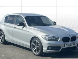 Silver Used 2018 BMW 118 Sport Line Hatchback | £11,479 (Fair price)