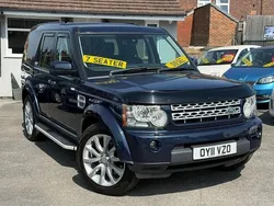 Blue Used 2011 Land Rover Discovery 4 HSE SUV | £7,995 (Fair price)