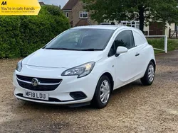 White Used 2018 Vauxhall Corsa S Van | £4,199 (A bit pricey)