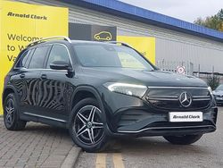 Black Used 2022 Mercedes EQB350 AMG line SUV | £24,998 (Fair price)