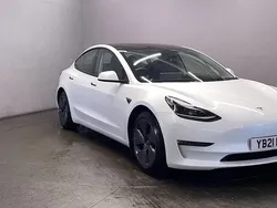 White Used 2021 Tesla Model 3 Long Range Sedan | £18,299 (Good price)