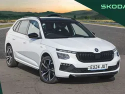 White Used 2024 Skoda Kamiq Monte Carlo SUV | £23,495 (A bit pricey)