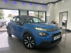 Blue Used 2017 Citroën C3 Feel Hatchback | £5,495 (Fair price)
