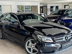 Black Used 2015 Mercedes C200 AMG Line Premium Plus Estate | £15,767 (A bit pricey)