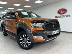 Orange Used 2017 Ford Ranger Wildtrack Pickup | £15,495 (Fair price)