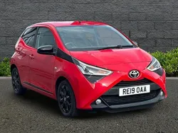 Red Used 2019 Toyota Aygo Trend Hatchback | £10,995 (Fair price)