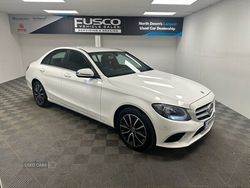 White Used 2019 Mercedes C220 SE Sedan | £12,450 (Super price)