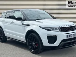 White Used 2018 Land Rover Range Rover evoque HSE Dynamic Estate | £14,212 (Good price)