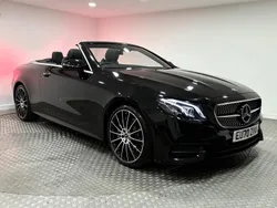 Black Used 2020 Mercedes E350 AMG Line Premium Plus Cabriolet | £35,995