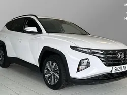 White Used 2021 Hyundai Tucson SE SUV | £21,052 (Good price)