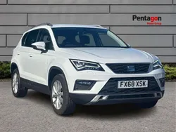 White Used 2018 Seat Ateca Ecomotive SUV | £12,395 (Fair price)