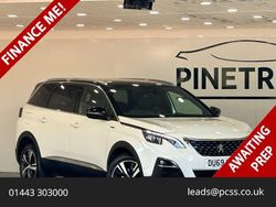 White Used 2019 Peugeot 5008 GT-line MPV | £17,999 (Expensive)
