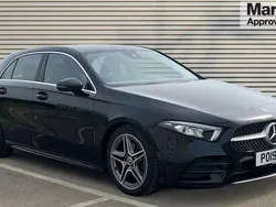Black Used 2019 Mercedes A180 Executive Hatchback | £18,089 (Fair price)