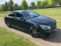 Black Used 2015 Mercedes CLA220 AMG Sedan | £9,990 (Fair price)