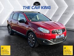 Red Used 2013 Nissan Qashqai +2 360º SUV | £4,580 (Fair price)