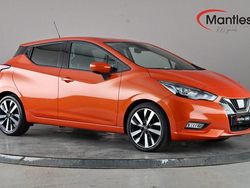 Orange Used 2022 Nissan Micra Tekna Hatchback | £11,990 (Fair price)