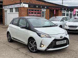 White/black Used 2020 Toyota Yaris Hatchback | £8,990 (Super price)