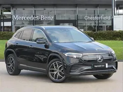 Black Used 2021 Mercedes EQA250 AMG Line Premium SUV | £22,750 (Fair price)