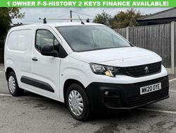 White Used 2020 Peugeot Partner Van | £8,500 (Good price)