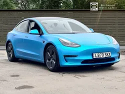 Blue Used 2020 Tesla Model 3 Long Range Sedan | £18,995 (Fair price)