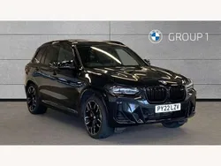Black Used 2022 BMW X3 M Sport SUV | £45,850 (Fair price)