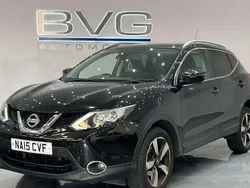 Black Used 2015 Nissan Qashqai N-TEC SUV | £5,994 (Good price)