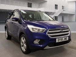 Blue Used 2018 Ford Kuga Zetec SUV | £9,495 (Good price)