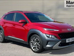 Red Used 2021 Hyundai Kona Premium SUV | £14,813 (Fair price)