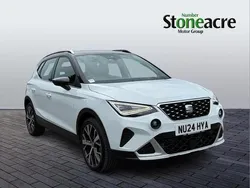 White Used 2024 Seat Arona Xperience Lux SUV | £15,995 (Fair price)