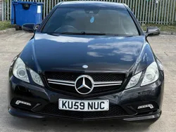Black Used 2009 Mercedes E250 Coupe | £3,295 (Fair price)