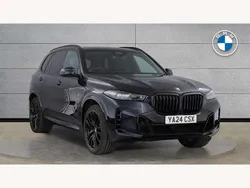 Black Used 2024 BMW X5 M Sport SUV | £66,850