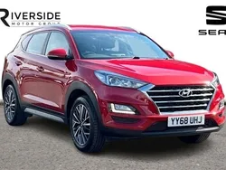 Red Used 2018 Hyundai Tucson Premium SUV | £13,490 (Fair price)