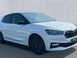 Moon white metallic black magic pearl effect Used 2025 Skoda Fabia Design Edition Hatchback | £19,890