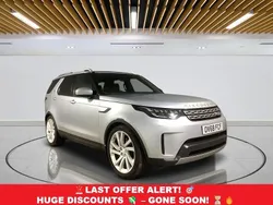 Silver Used 2018 Land Rover Discovery 5 HSE Luxury SUV | £27,749 (Good price)