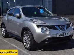 Silver Used 2016 Nissan Juke S SUV | £6,250 (Good price)