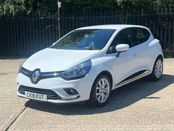 White Used 2018 Renault Clio IV Dynamique Hatchback | £7,495 (Fair price)