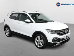 White Used 2019 VW T-Cross SEL SUV | £14,649 (Fair price)