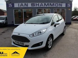 White Used 2015 Ford Fiesta Zetec Hatchback | £5,495 (Fair price)
