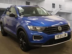 Blue Used 2021 VW T-Roc Black Edition SUV | £23,000 (Expensive)