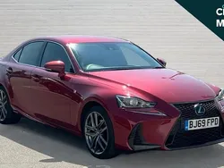Red Used 2019 Lexus IS300h Sport Line Sedan | £15,792 (Fair price)