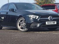 Black Used 2019 Mercedes A180 AMG line Hatchback | £14,295 (Fair price)
