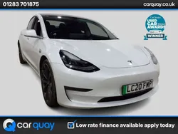 White Used 2020 Tesla Model 3 Performance Sedan | £14,579