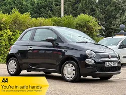 Black Used 2015 Fiat 500 Pop Hatchback | £3,290 (Fair price)